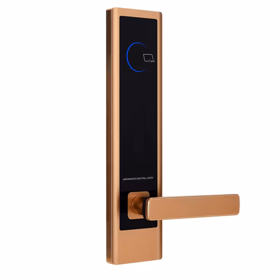 High Security Electronic RF Card Smart Hotel Door Lock System