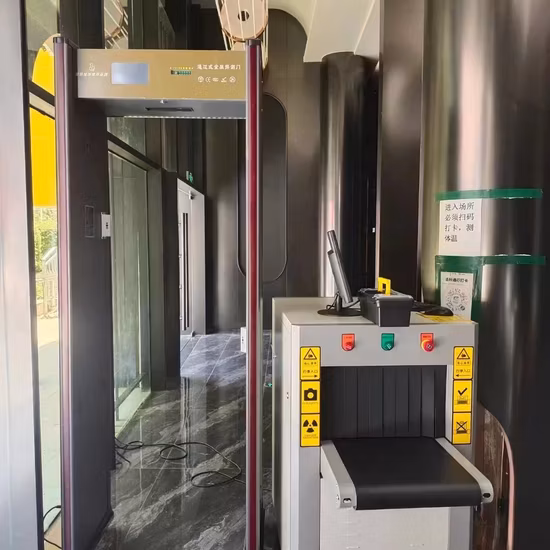 6040 Security X-ray Handbag Inspection Baggage Screening Scanner Machine