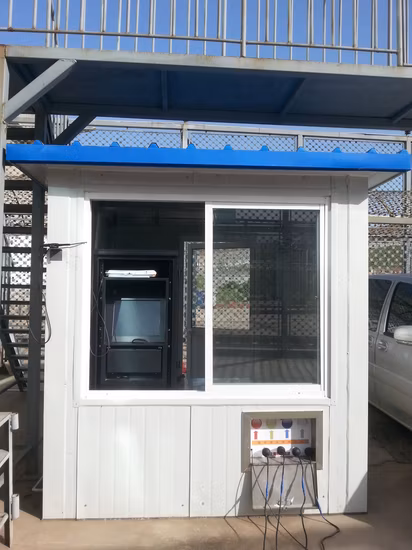Microseismic Human Presence Detection System for Hiding Person Searching in Container