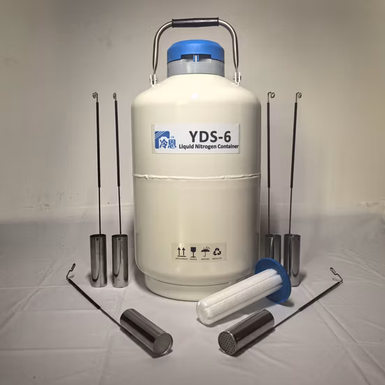 Mether Ydd-800-445r High-Capacity 797lsafe Liquid Nitrogen Container with Network Monitoring and Alarm System